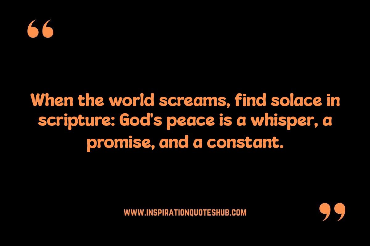 Bible Verses About Finding Peace in Chaos: Practical Application in Daily Life Bible Verses About Finding Peace in Chaos: Practical Application in Daily Life
