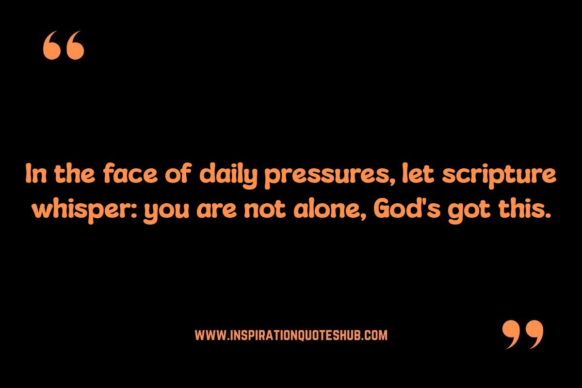 Daily Pressures: Bible Verses Offering Relief from Stress Daily Pressures: Bible Verses Offering Relief from Stress