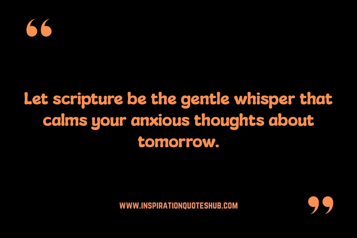 Facing Tomorrow: Bible Verses on Anxiety and Future Concerns Facing Tomorrow: Bible Verses on Anxiety and Future Concerns