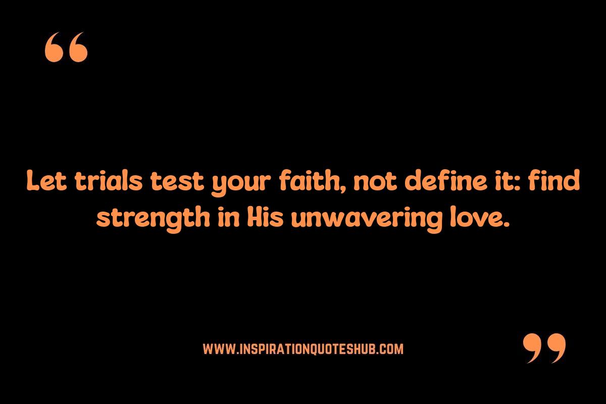 Faith During Trials: Maintaining Belief in the Face of Adversity Faith During Trials: Maintaining Belief in the Face of Adversity