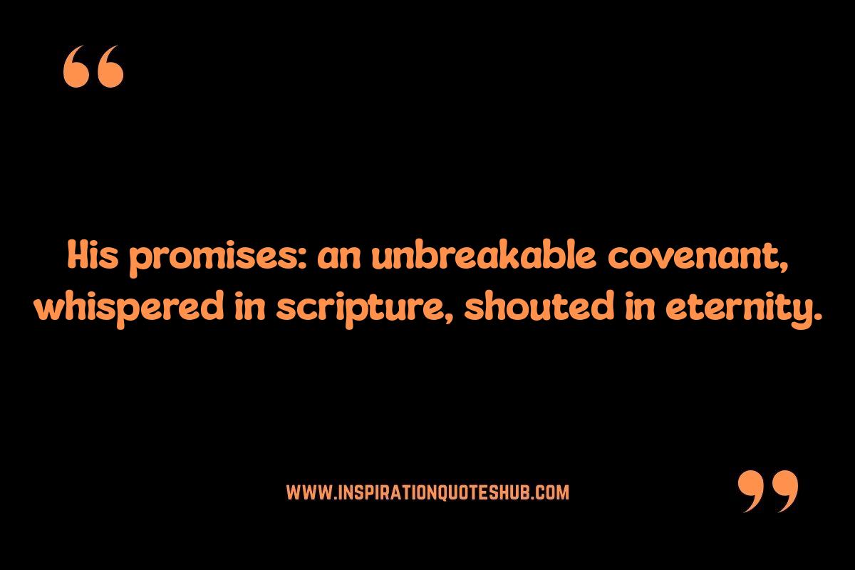 God's Promises: Unwavering Assurance in Scripture God's Promises: Unwavering Assurance in Scripture
