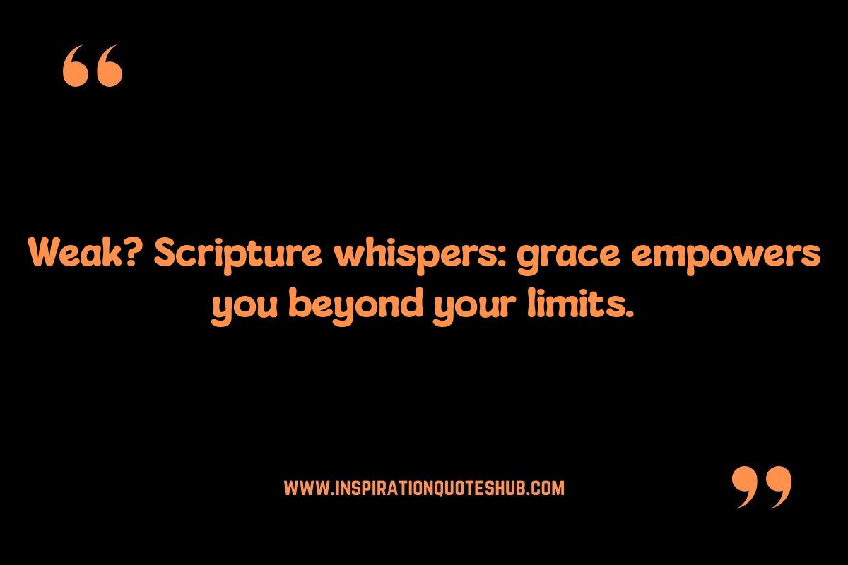 Grace for Strength: Finding Empowerment in Scripture Grace for Strength: Finding Empowerment in Scripture