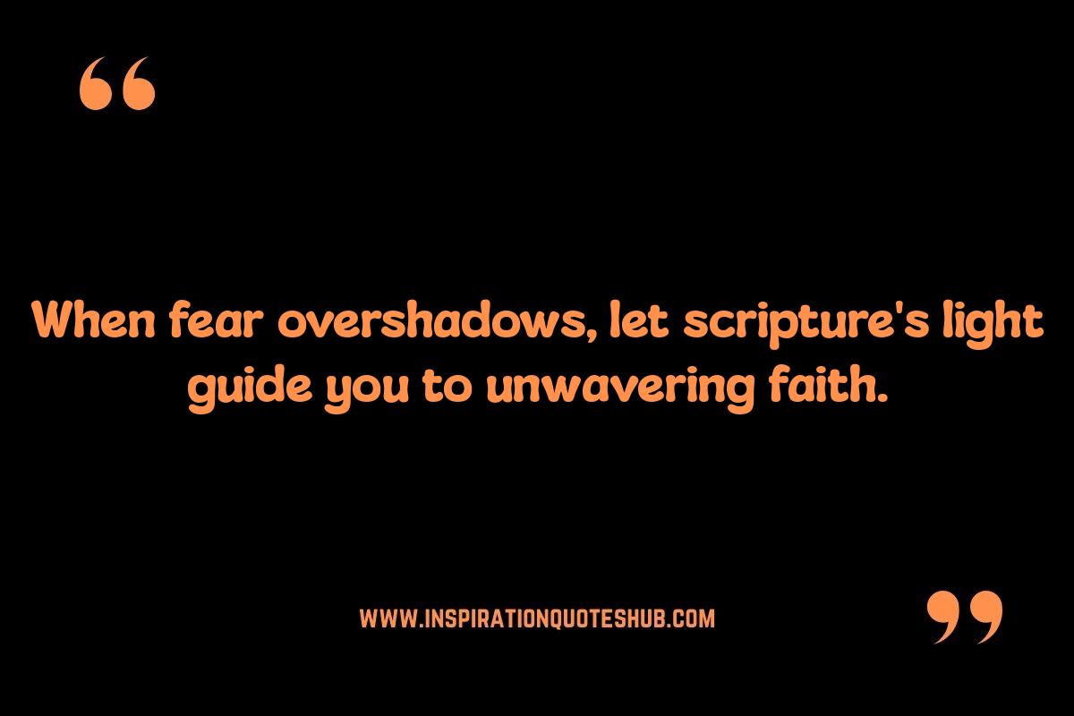 Overcoming Fear: Bible Verses for Anxious Thoughts Overcoming Fear: Bible Verses for Anxious Thoughts