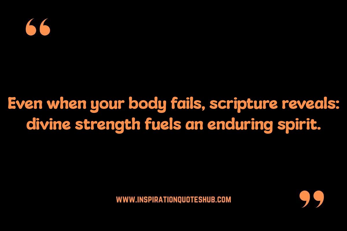 Physical Strength in Hard Times: Bible Verses for Sustained Energy Physical Strength in Hard Times: Bible Verses for Sustained Energy