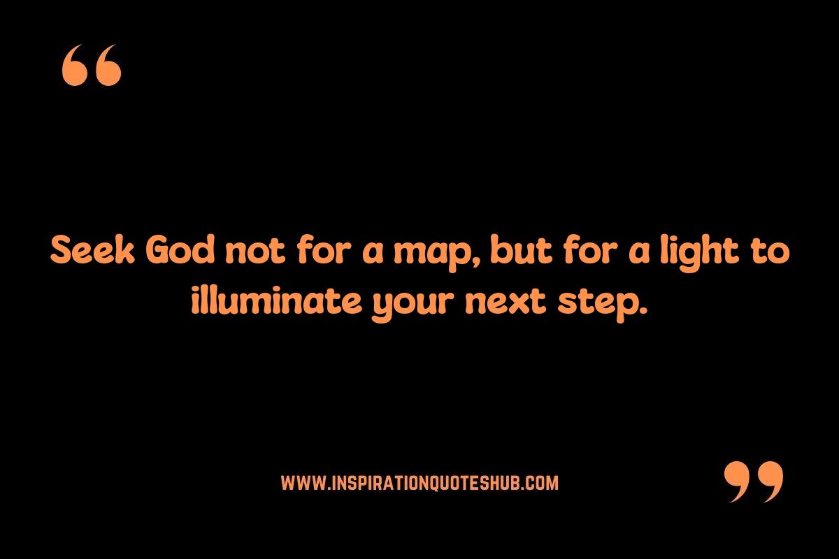 Seeking God's Guidance: Quotes for Clarity Seeking God's Guidance: Quotes for Clarity
