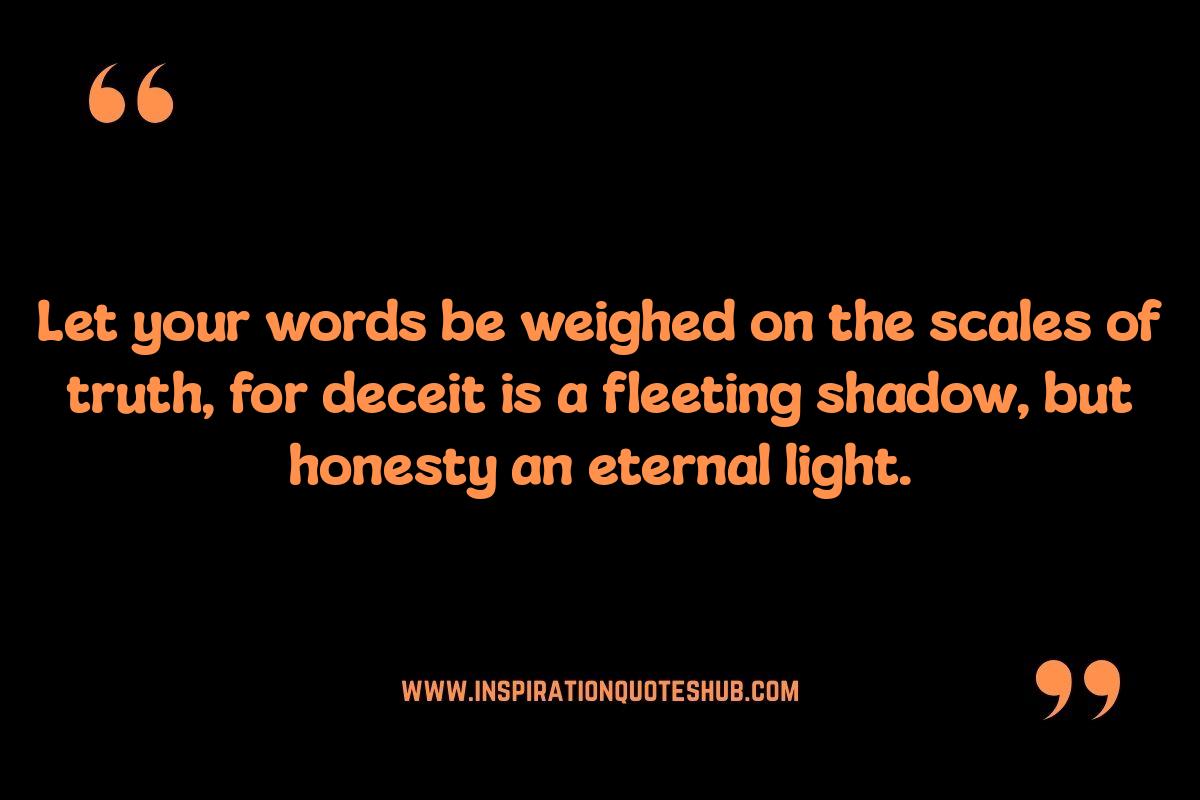 Speaking the Truth: The Foundation of Trust Speaking the Truth: The Foundation of Trust