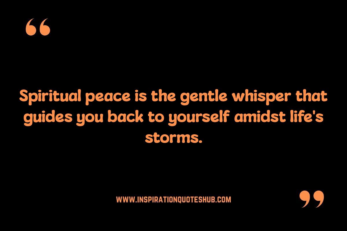 Spiritual Peace Quotes: Overcoming Inner Conflict Spiritual Peace Quotes: Overcoming Inner Conflict