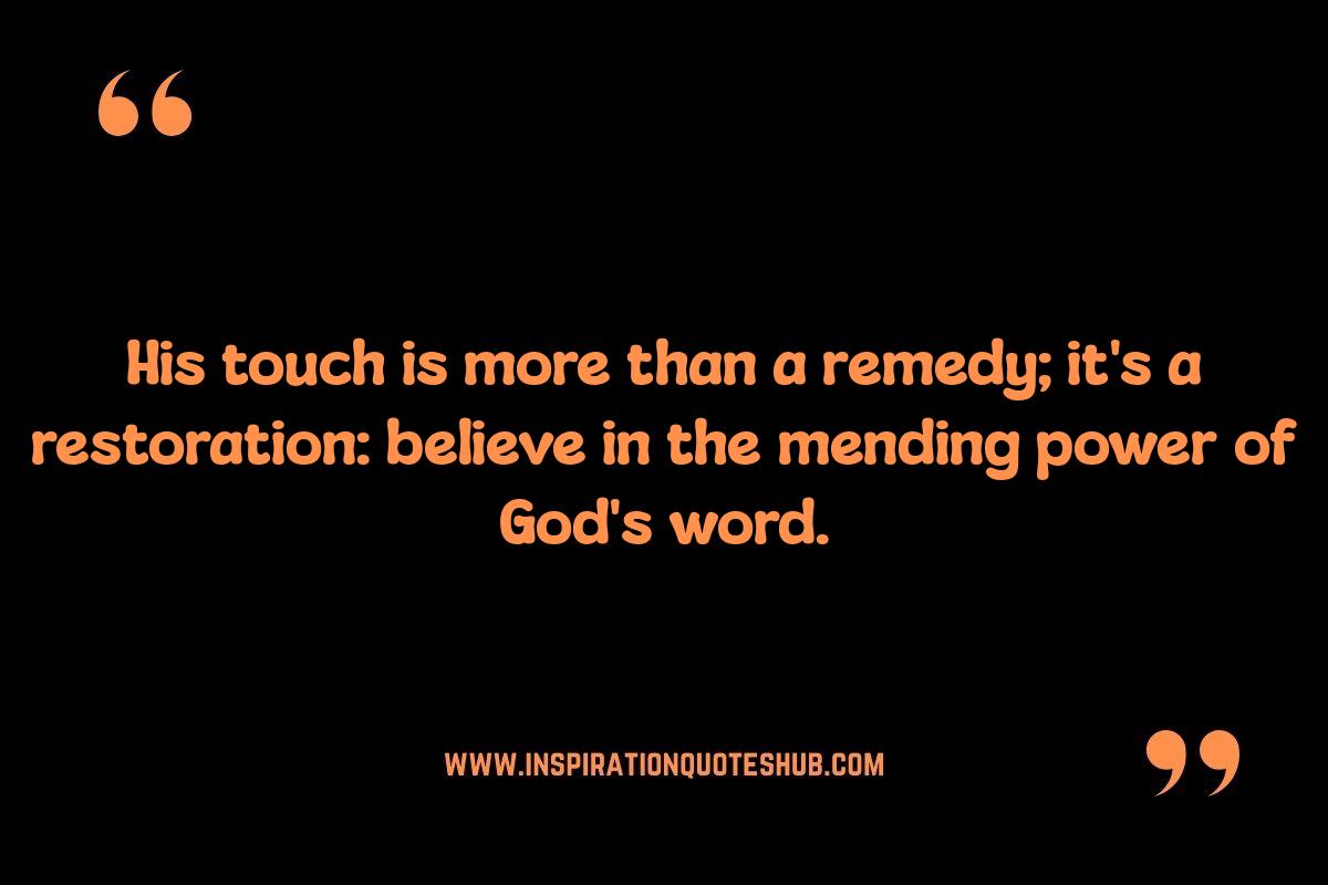 The Healer's Promise: Bible Verses About Healing the Sick and Assurance The Healer's Promise: Bible Verses About Healing the Sick and Assurance