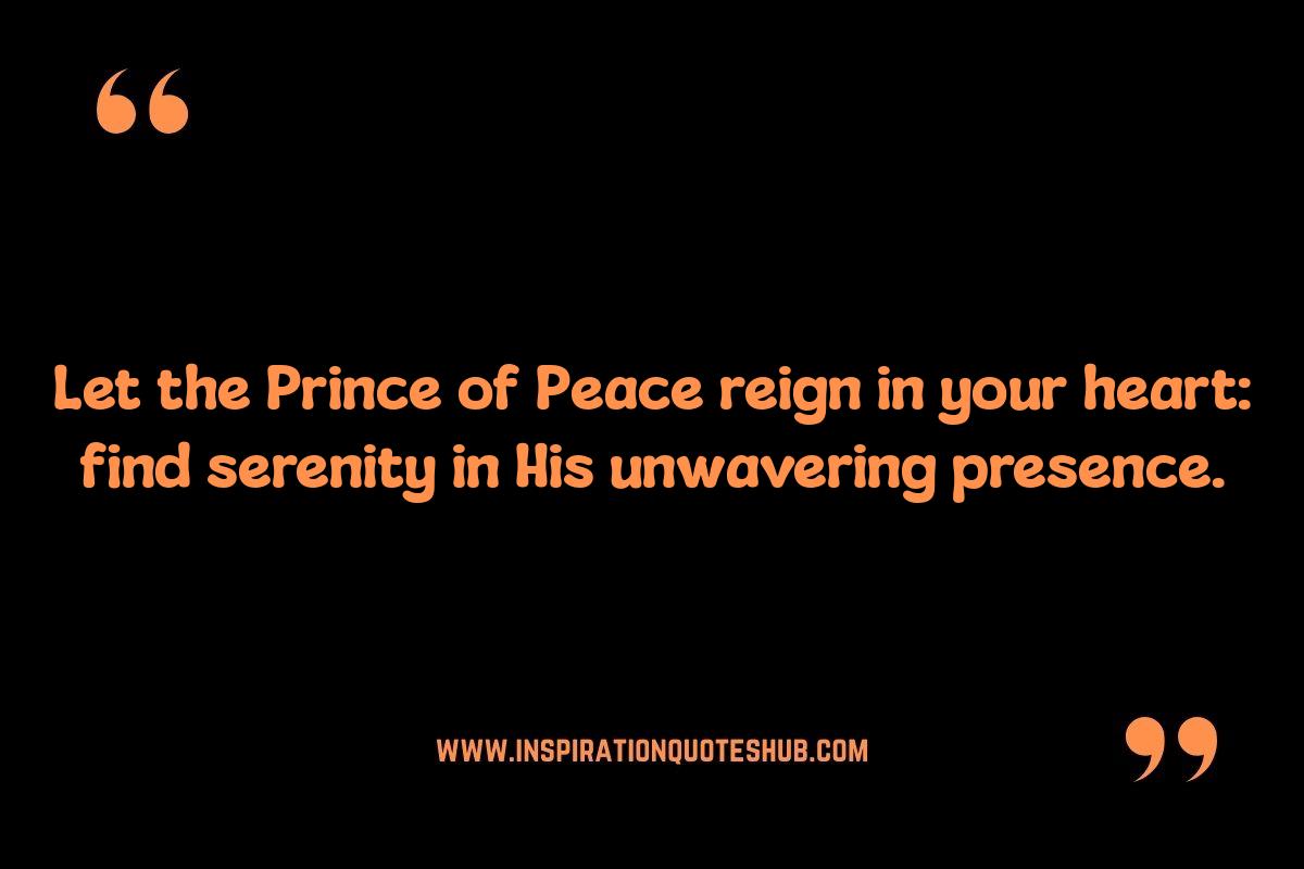 The Prince of Peace: Bible Verses About Jesus The Prince of Peace: Bible Verses About Jesus