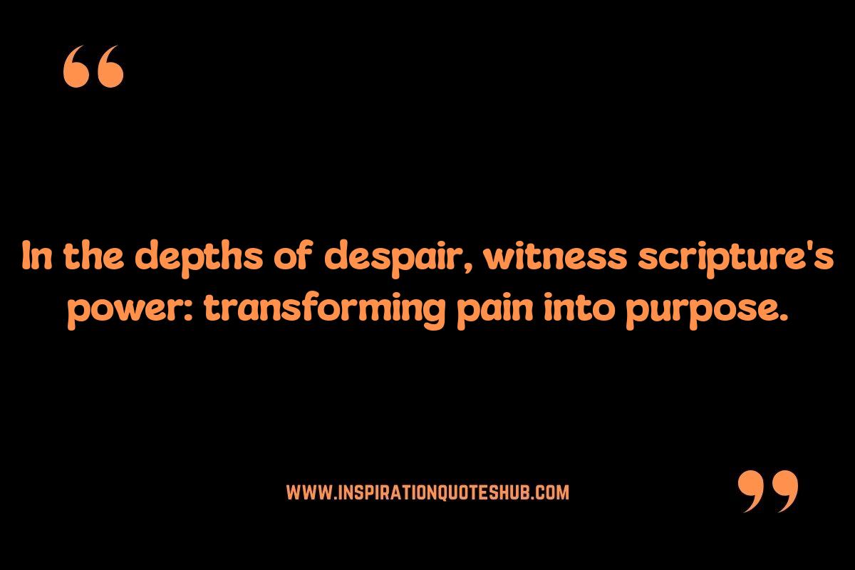 Transformation in Suffering: Finding Purpose in Pain Transformation in Suffering: Finding Purpose in Pain